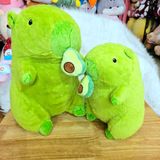  Gấu bông capybara xanh rút trái bơ 