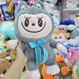  Gấu bông labubu đeo nơ 