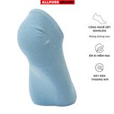  Combo 10 đôi tất lười chống tuột gót dệt sọc lưới thoáng khí khử mùi logo thương hiệu ALLPURE 