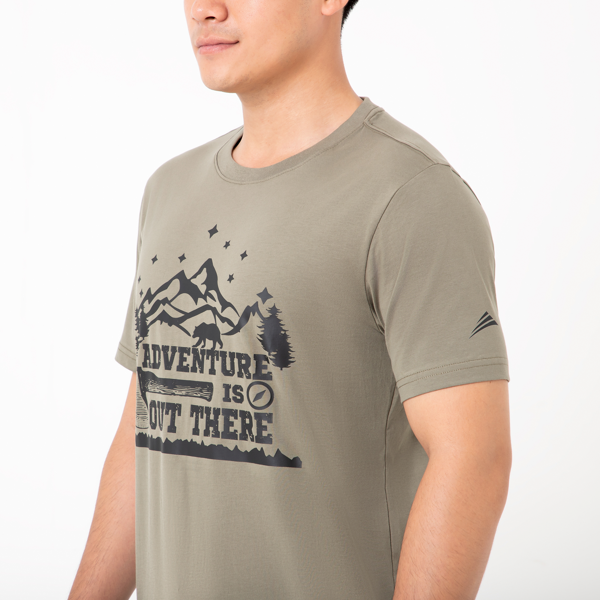  Áo thun nam thể thao ALLPURE  Advanture T-Shirt - Green 