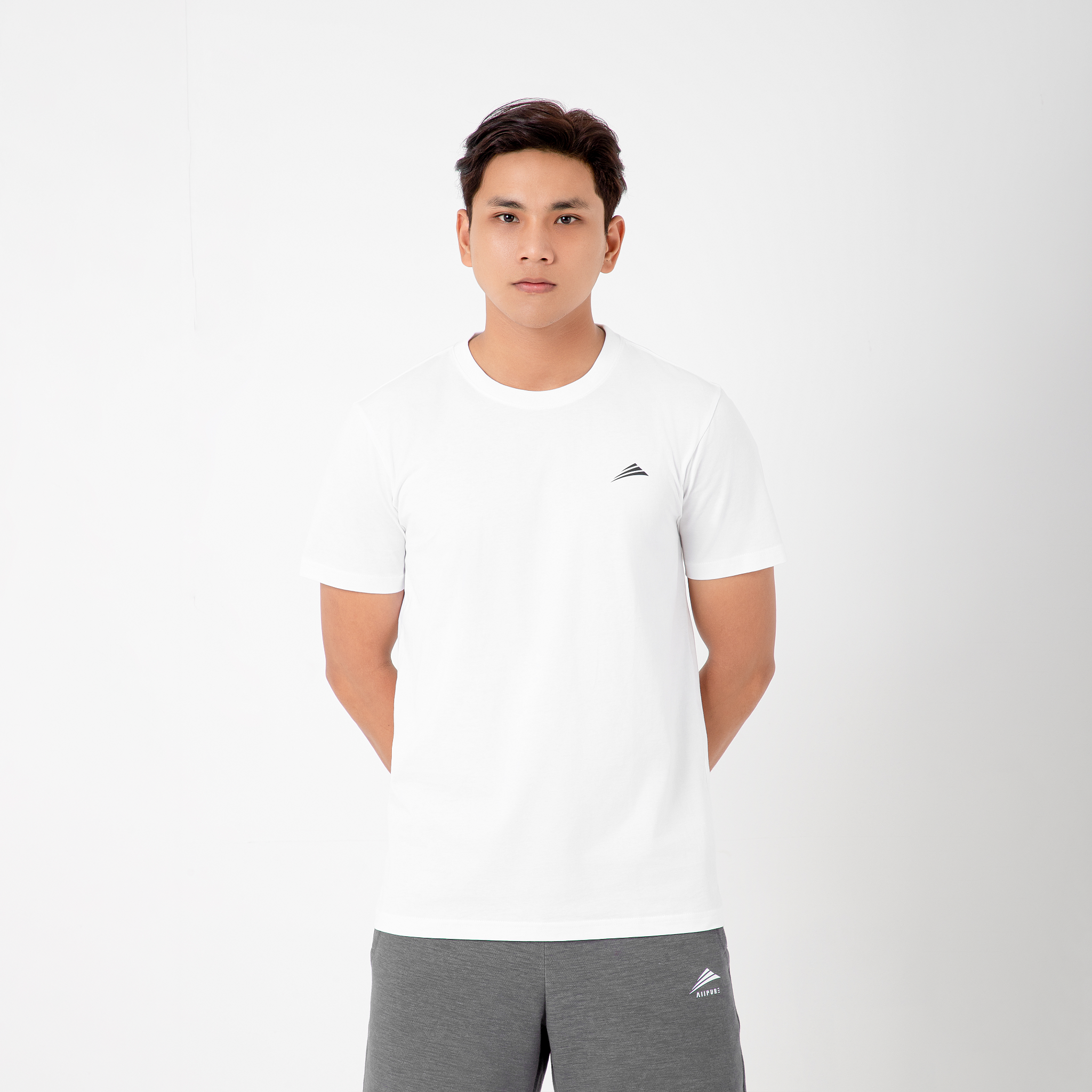  Áo thun cotton ALLPURE Basic T-Shirt- White 