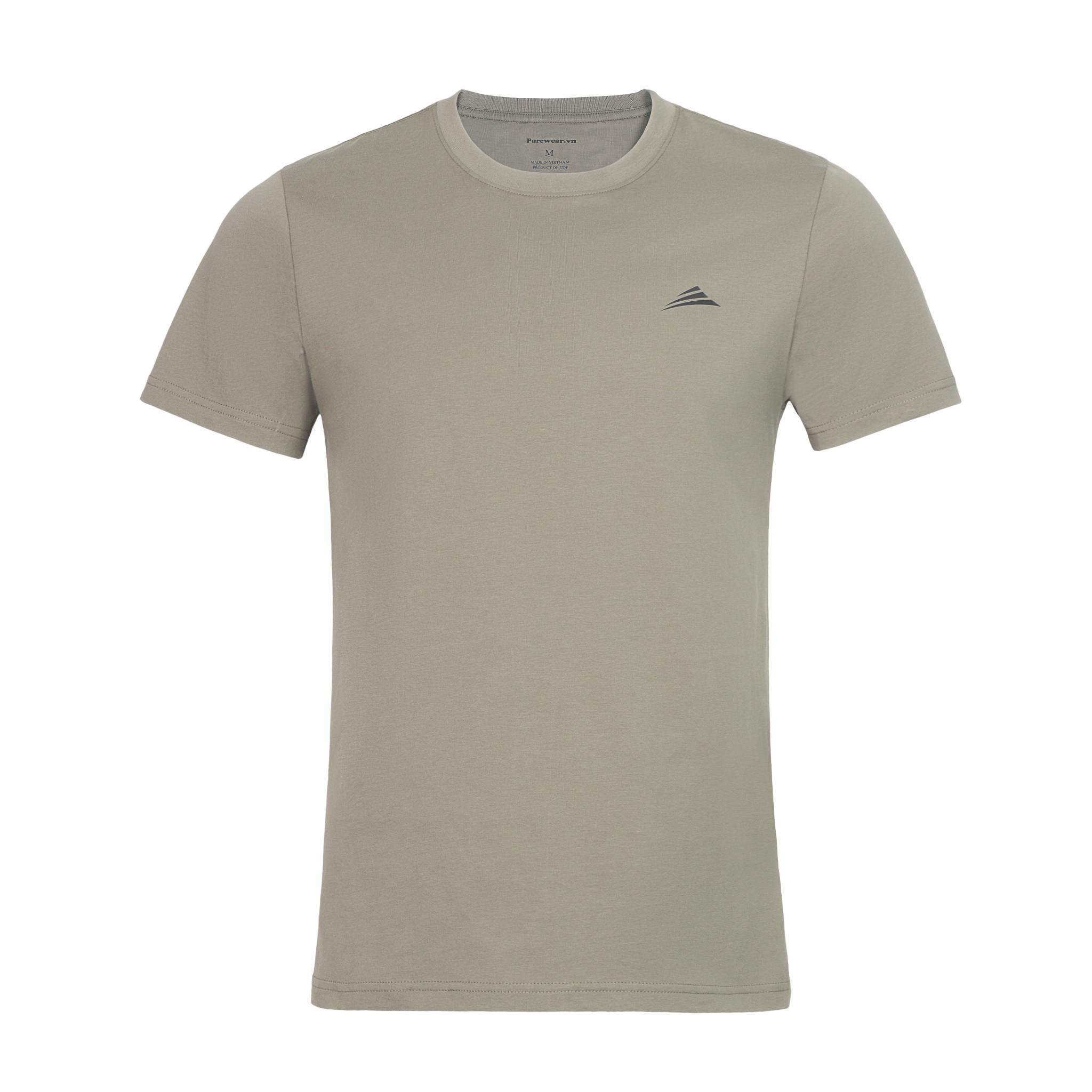  Áo thun cotton ALLPURE Basic T-Shirt - Green 