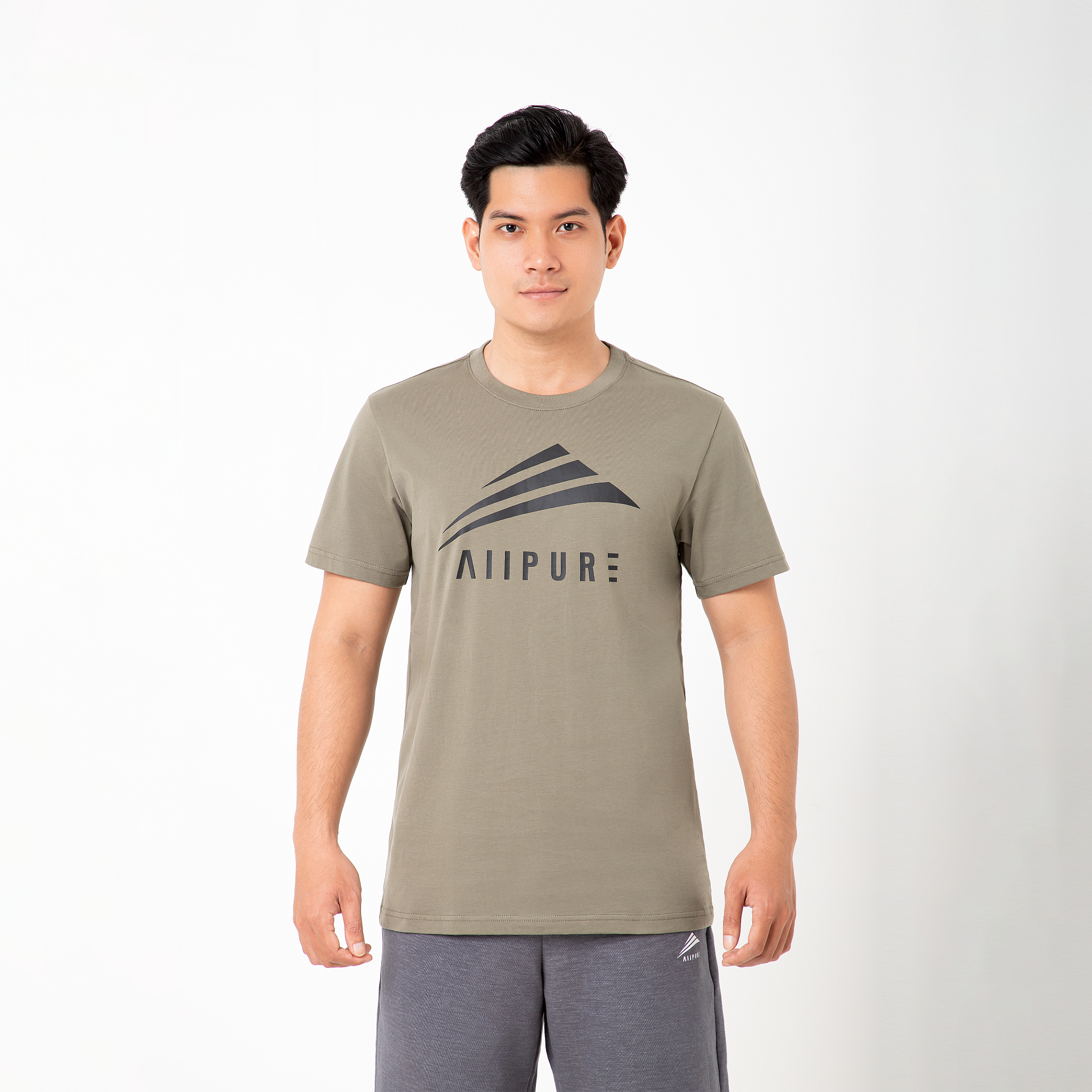  Áo thun nam cao cấp ALLPURE Classic T-Shirt - Green 