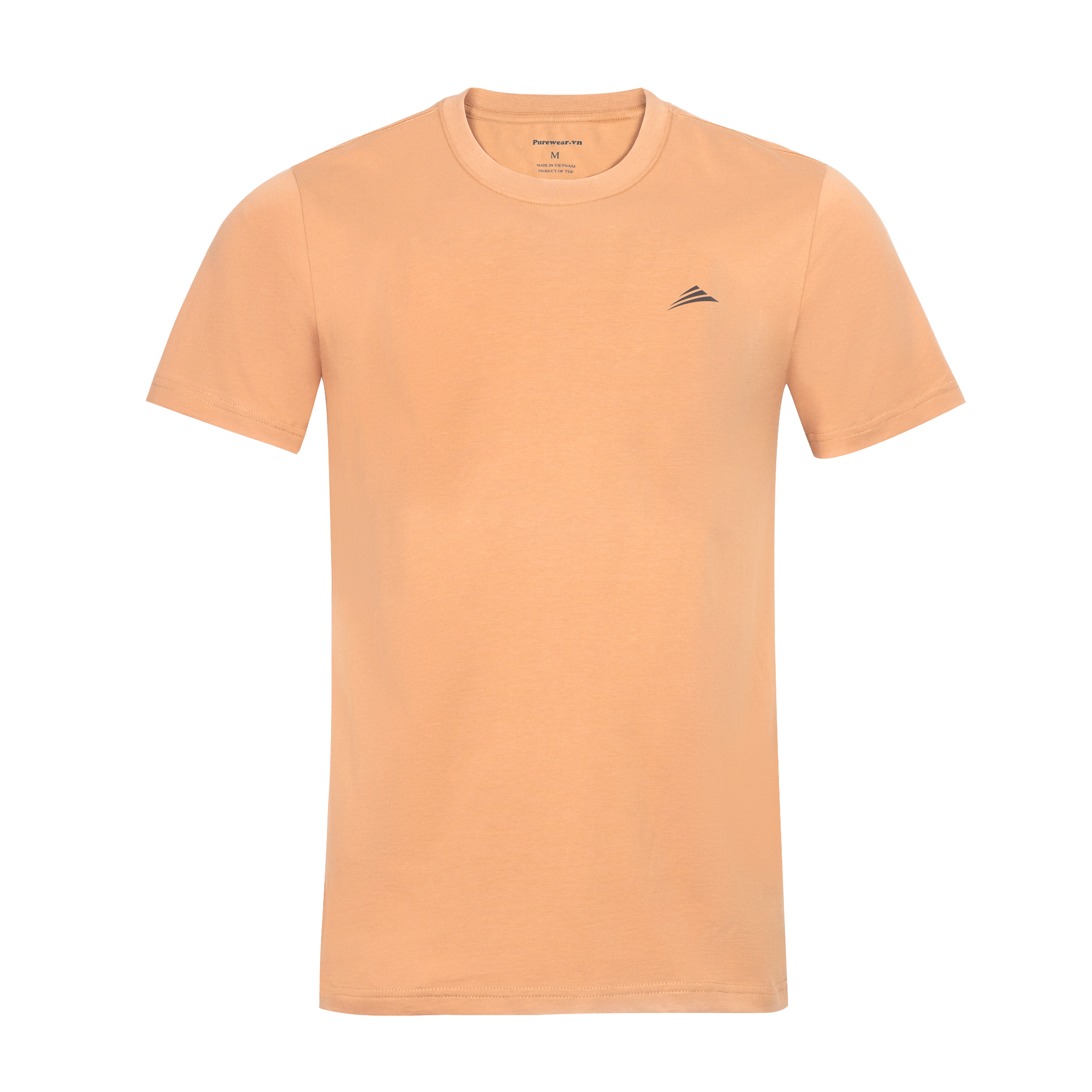 Áo thun cotton ALLPURE Basic T-Shirt- Brown 