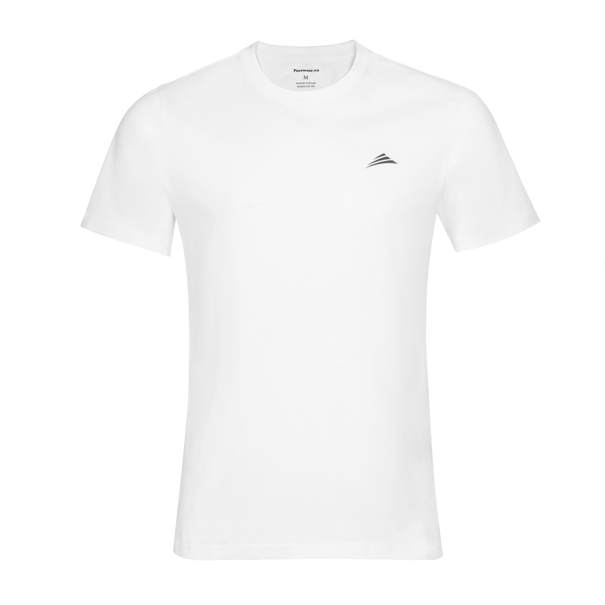  Áo thun cotton ALLPURE Basic T-Shirt- White 