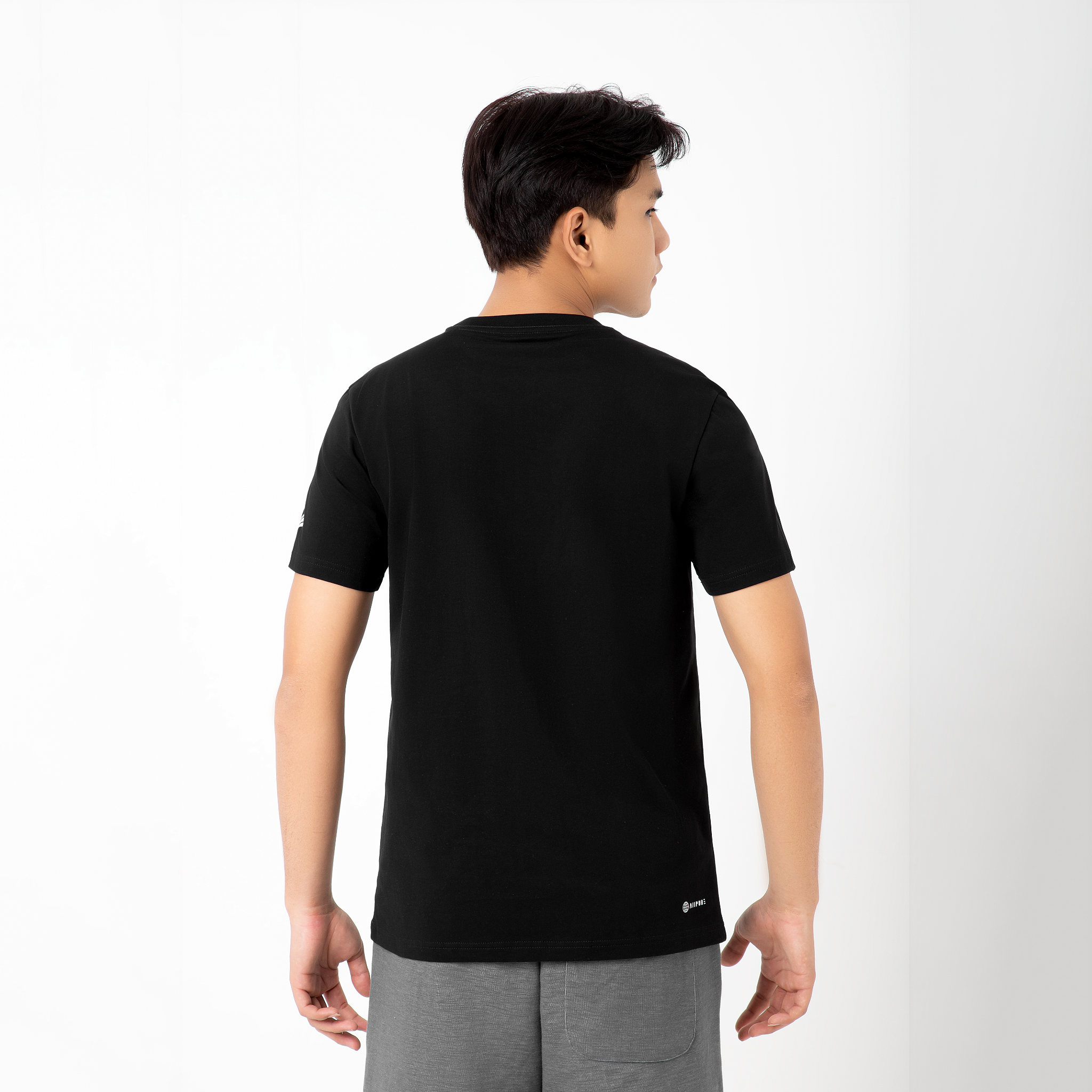  Áo thun nam cao cấp ALLPURE Space Print T-Shirt - Black 