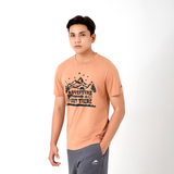  Áo thun nam thể thao ALLPURE  Advanture T-Shirt- Brown 