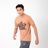  Áo thun nam thể thao ALLPURE  Advanture T-Shirt- Brown 