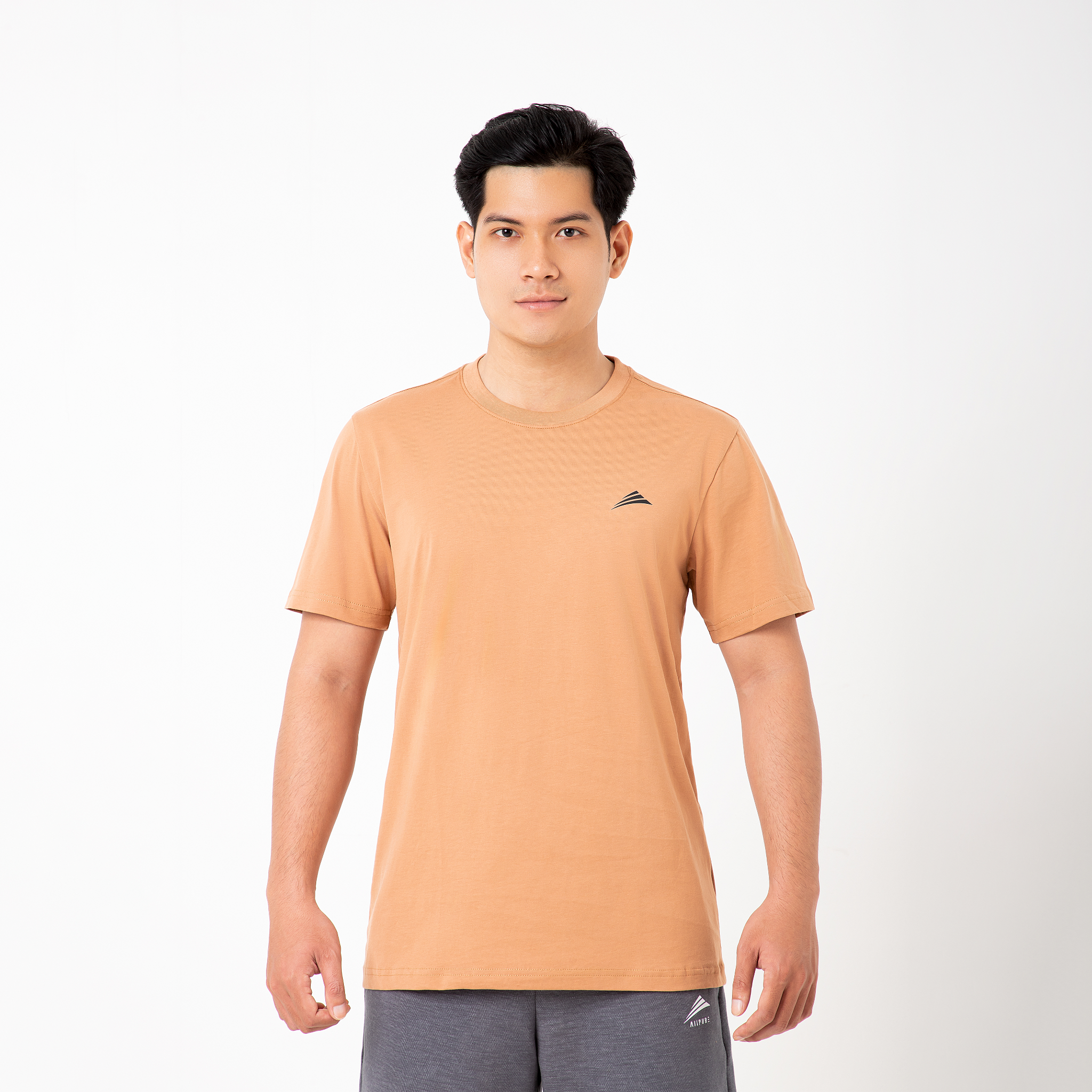  Áo thun cotton ALLPURE Basic T-Shirt - Green 