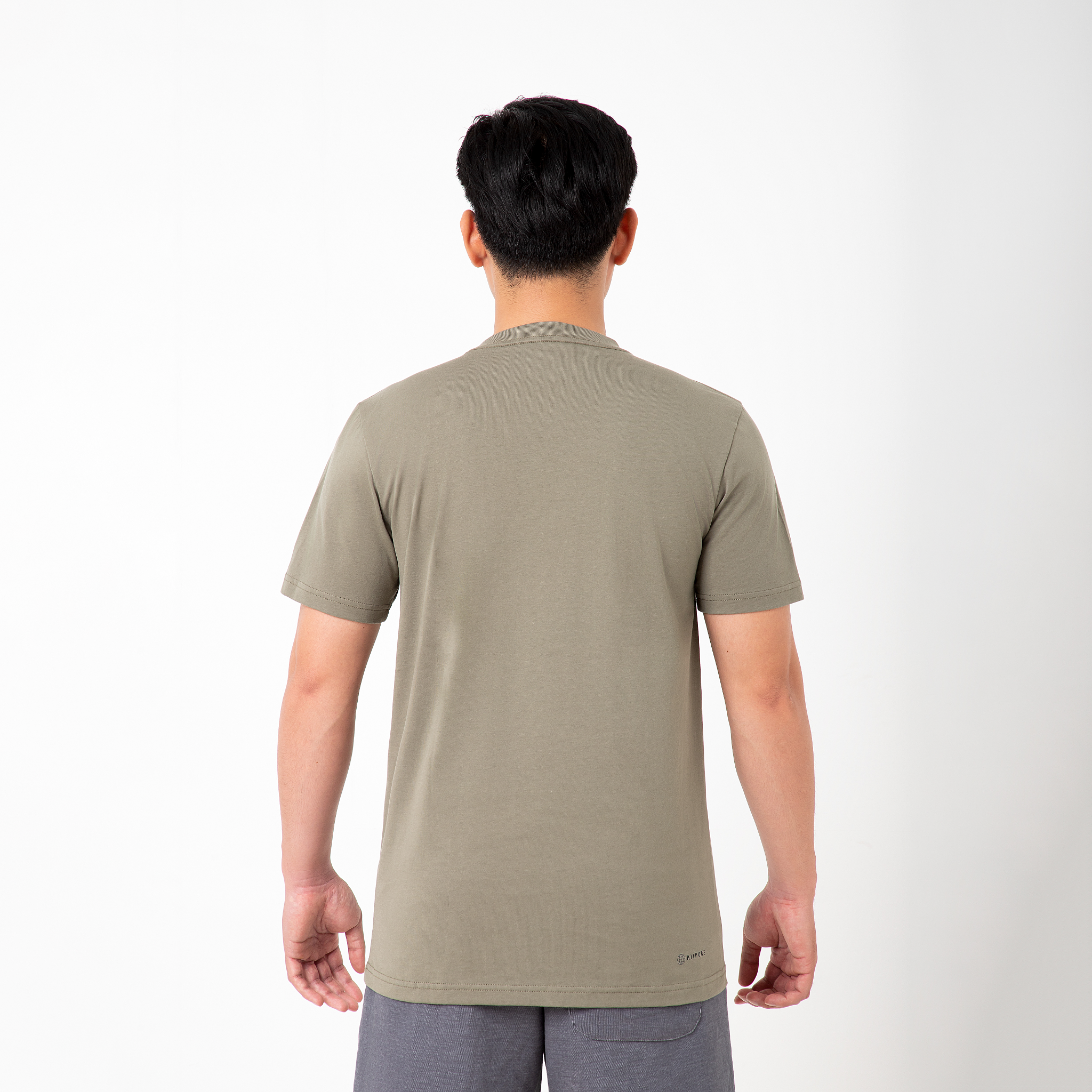  Áo thun cotton ALLPURE Basic T-Shirt - Green 