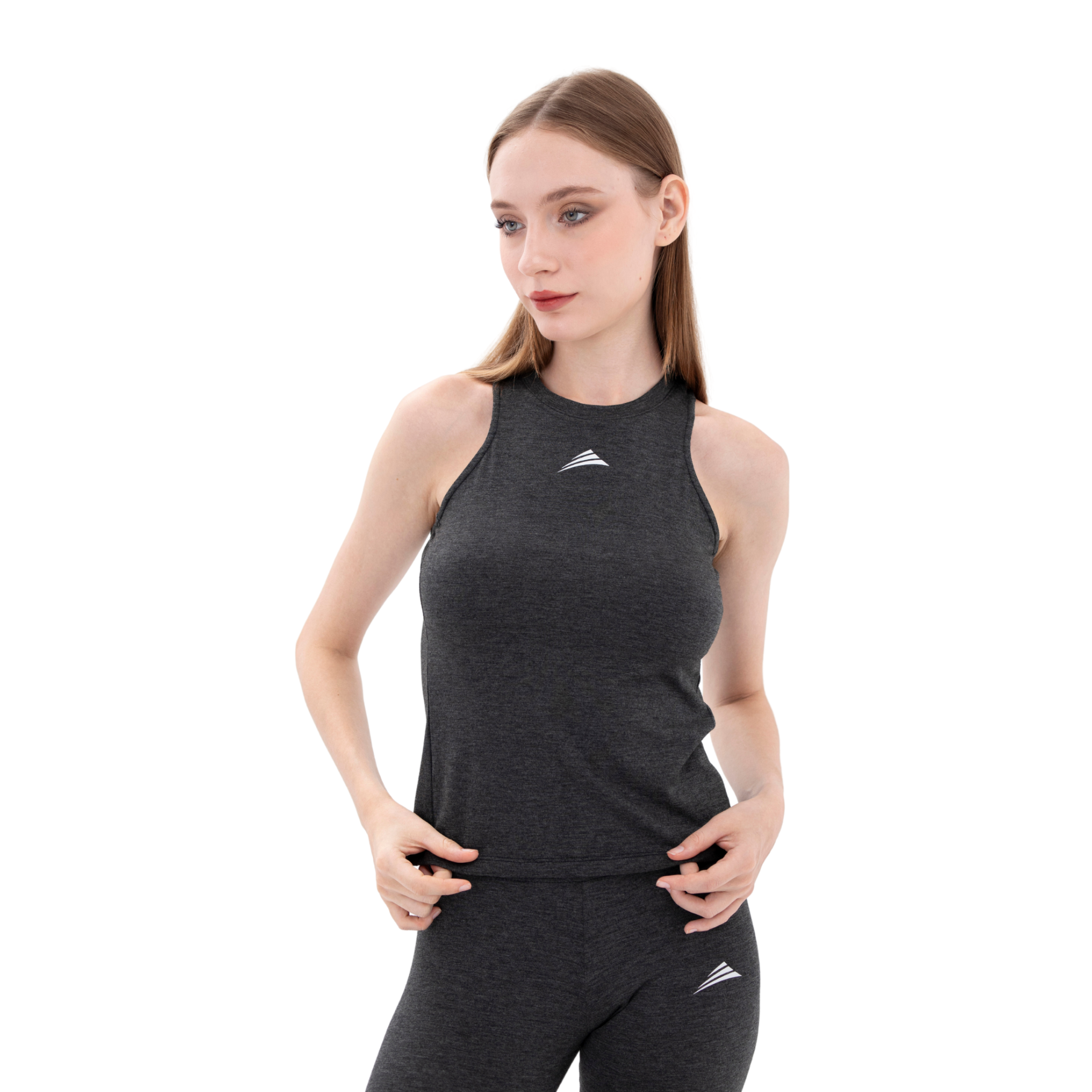  Bộ đồ tập Yoga, Gym, Fitness co giãn 4 chiều màu xám đen cao cấp  ALLPURE 