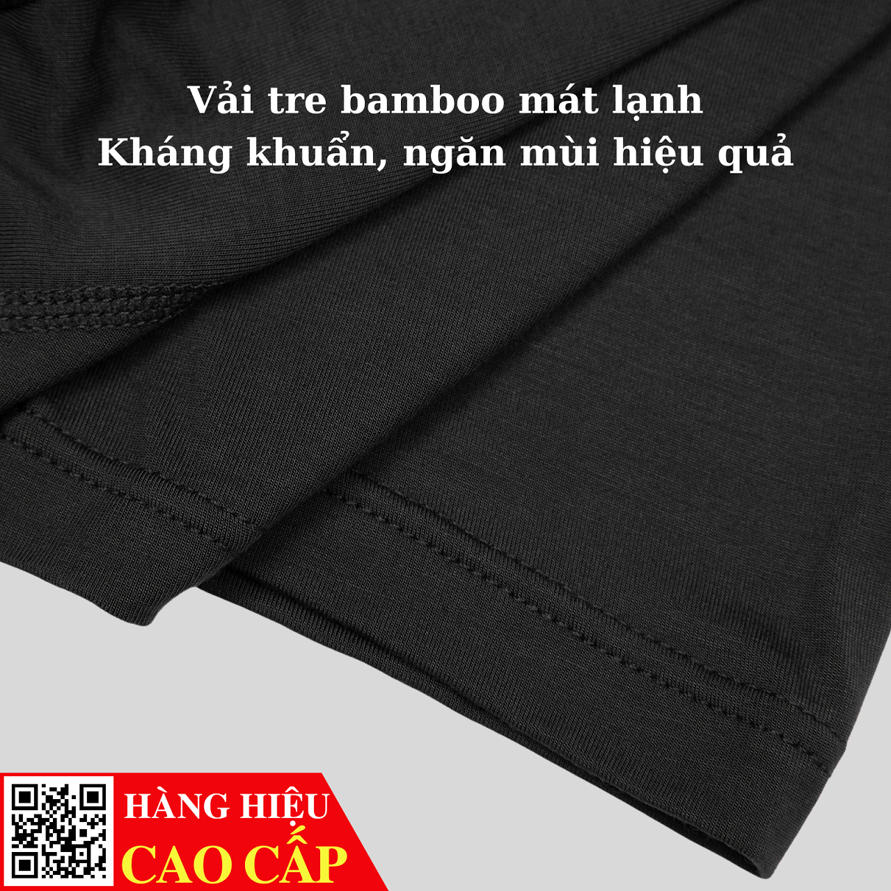  Combo 03 Quần lót nam Trunk Bamboo ALLPURE khử mùi, kháng khuẩn màu-Xanh-Trắng-Xám 