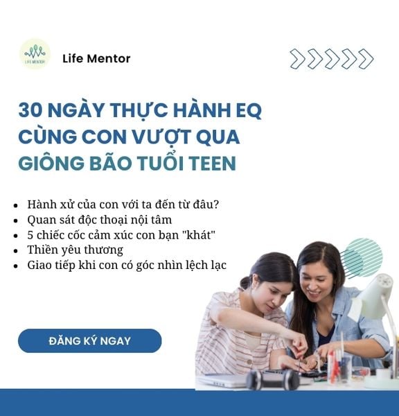  30 Ngày Thực Hành EQ - Cùng Con Qua Giông Bão Tuổi Teen 
