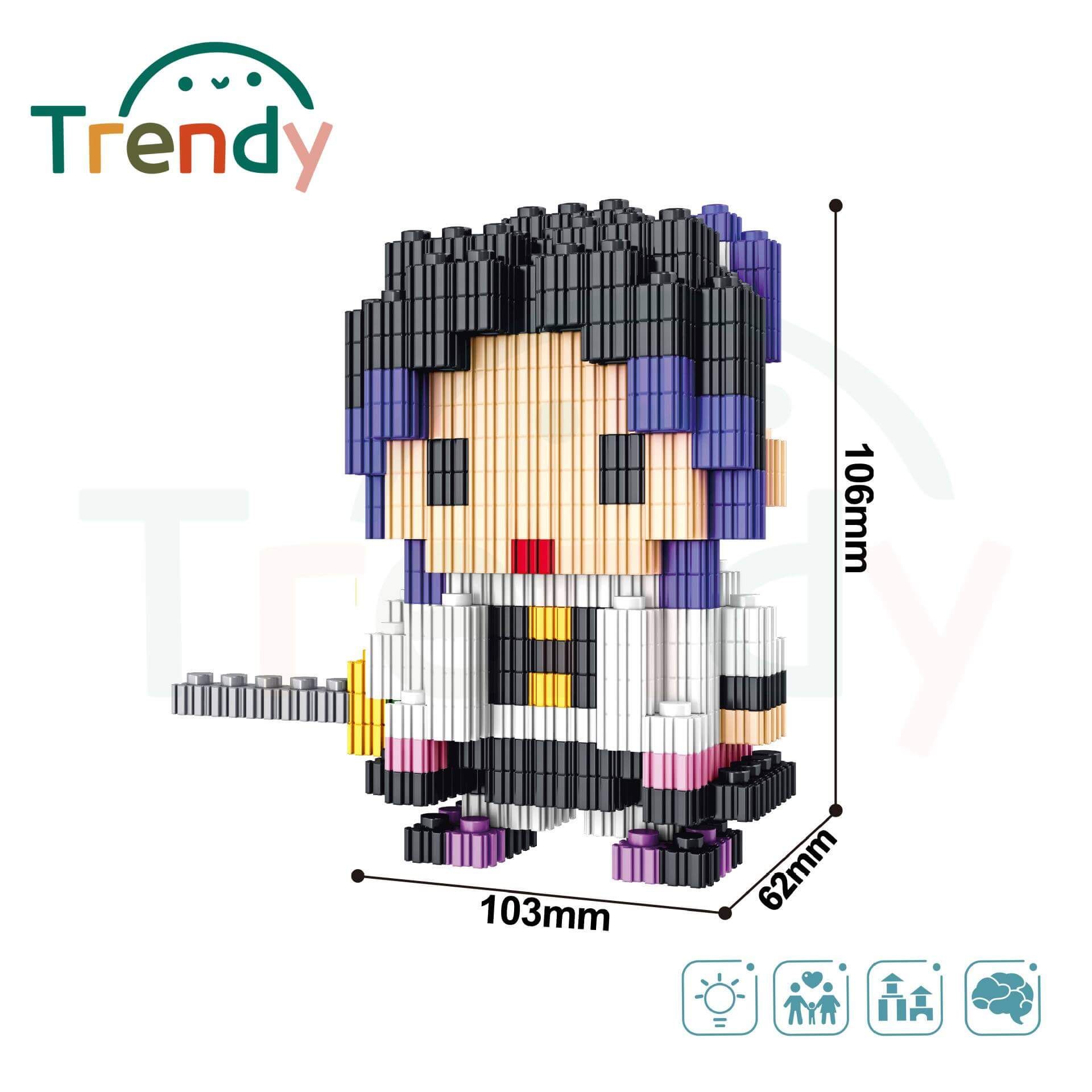 Mô Hình Nendoroid Shinobu Kocho  Kimetsu no YaibaCHÍNH HÃNG  Joker Face  Shop
