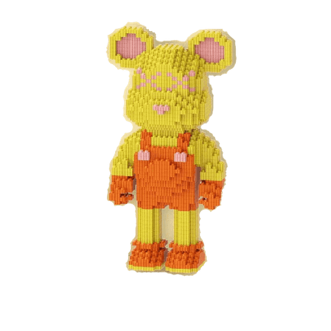  Bộ đồ chơi lắp ráp tải app 555win lego 3D Gấu Bearbrick nhiều màu sắc dễ thương, xinh xắn (liên hệ order báo giá 0917.818.762) 