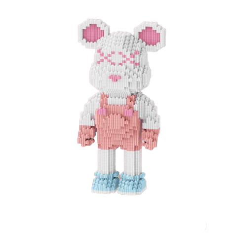  Bộ đồ chơi lắp ráp tải app 555win lego 3D Gấu Bearbrick nhiều màu sắc dễ thương, xinh xắn (liên hệ order báo giá 0917.818.762) 