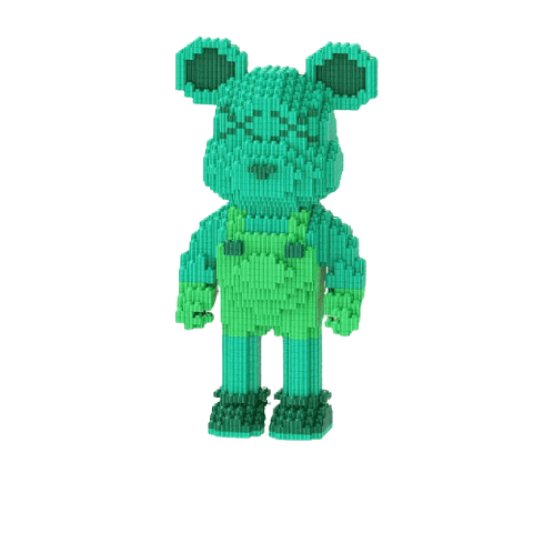  Bộ đồ chơi lắp ráp tải app 555win lego 3D Gấu Bearbrick nhiều màu sắc dễ thương, xinh xắn (liên hệ order báo giá 0917.818.762) 