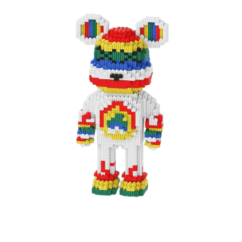 Bộ đồ chơi lắp ráp tải app 555win lego 3D Gấu Bearbrick nhiều màu sắc dễ thương, xinh xắn (liên hệ order báo giá 0917.818.762) 
