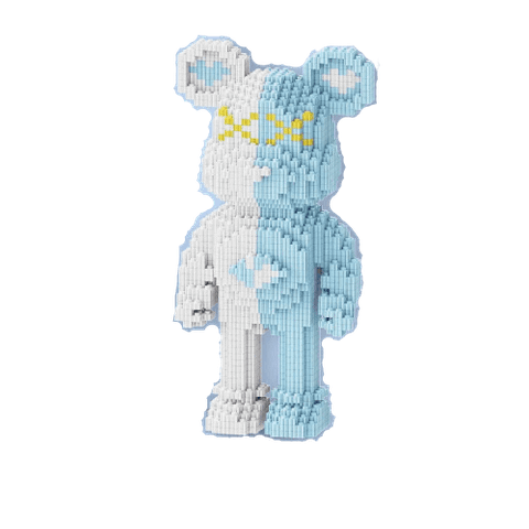 Bộ đồ chơi lắp ráp tải app 555win lego 3D Gấu Bearbrick nhiều màu sắc dễ thương, xinh xắn (liên hệ order báo giá 0917.818.762) 