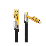  Cáp sạc nhanh đa năng USB Type C, Lighning 