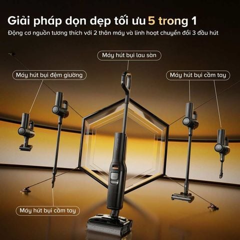  Máy hút bụi lau nhà cầm tay Roborock F25 ACE Combo 