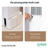  Máy hút ẩm thông minh Lumias D3 Plus 20L 