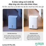  Máy hút ẩm thông minh Lumias D3 Plus 20L 