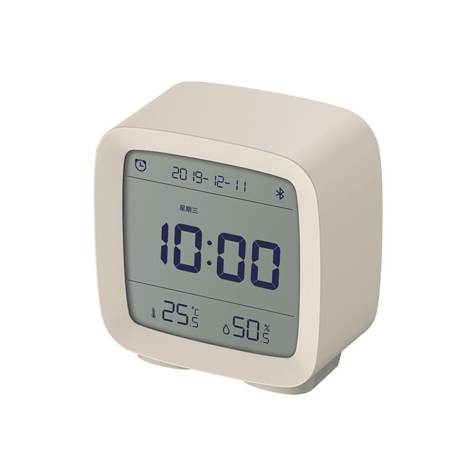  Đồng hồ báo thức tích hợp nhiệt ẩm kế 
