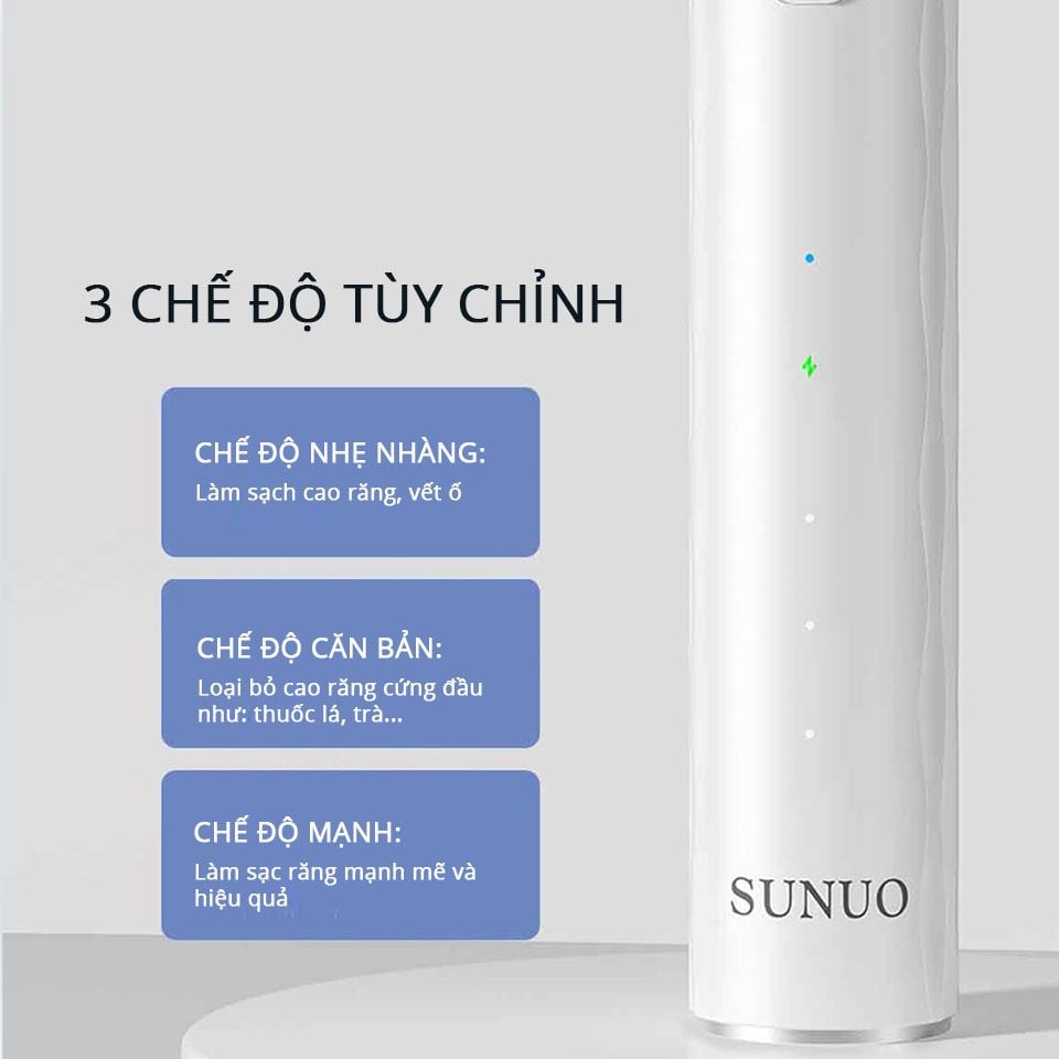  Máy cạo vôi răng Xiaomi Sunuo T12 Pro 