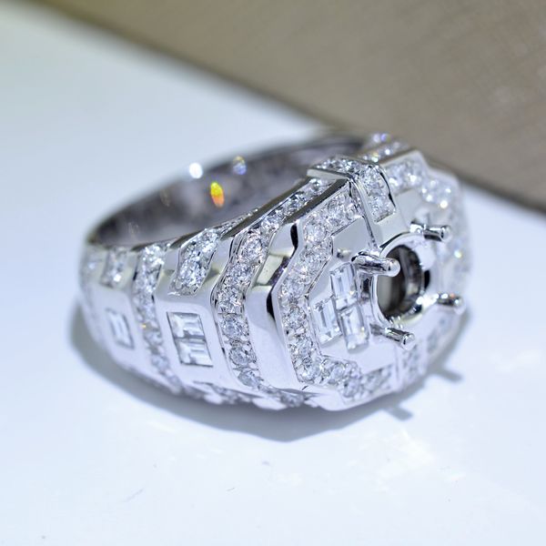  MALE DIAMOND RING 122617 6.4MM (NHẪN NAM KIM CƯƠNG 122617 Ổ CHỦ 6.4LI) 