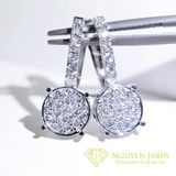  CIRCLE DIAMOND EARRINGS (BÔNG TAI KIM CƯƠNG BẬT TRÒN) 