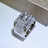  MALE DIAMOND RING 5418 6.6MM (NHẪN NAM KIM CƯƠNG Ổ CHỦ 6.6LI) 