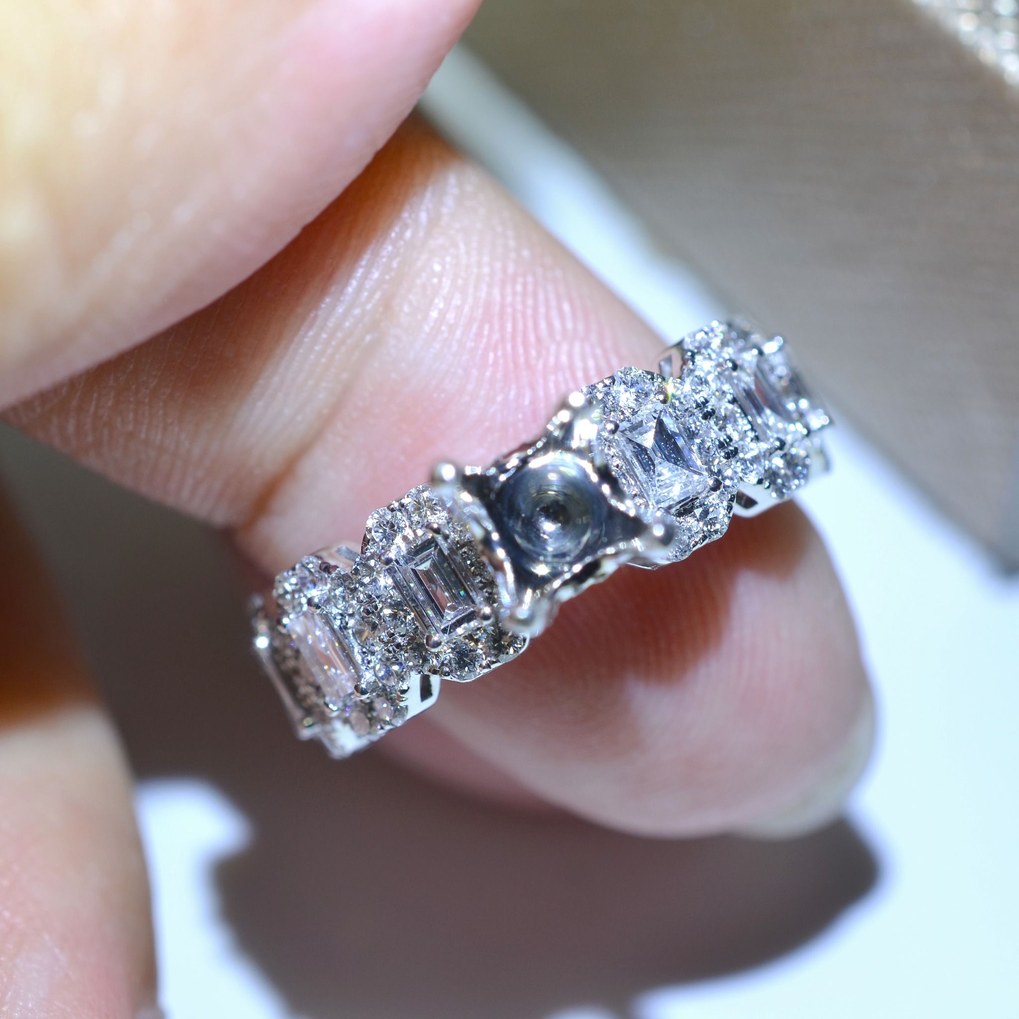  FEMALE DIAMOND RING BG3120 6.1MM (NHẪN NỮ KIM CƯƠNG BG3120 Ổ CHỦ 6.1LI) 