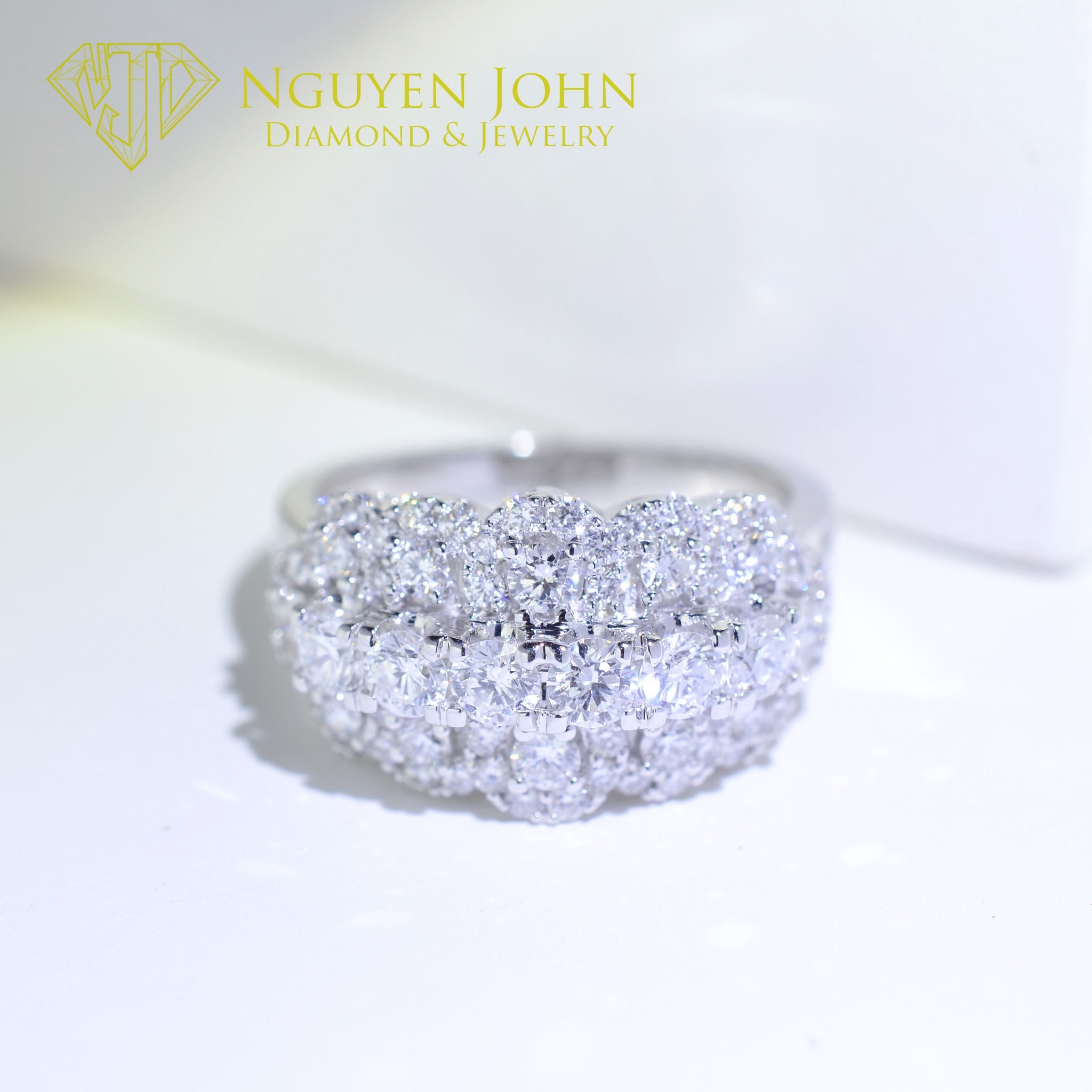  FEMALE DIAMOND RING 3006 ( NHẪN KẾT NỮ KIM CƯƠNG 3006) 