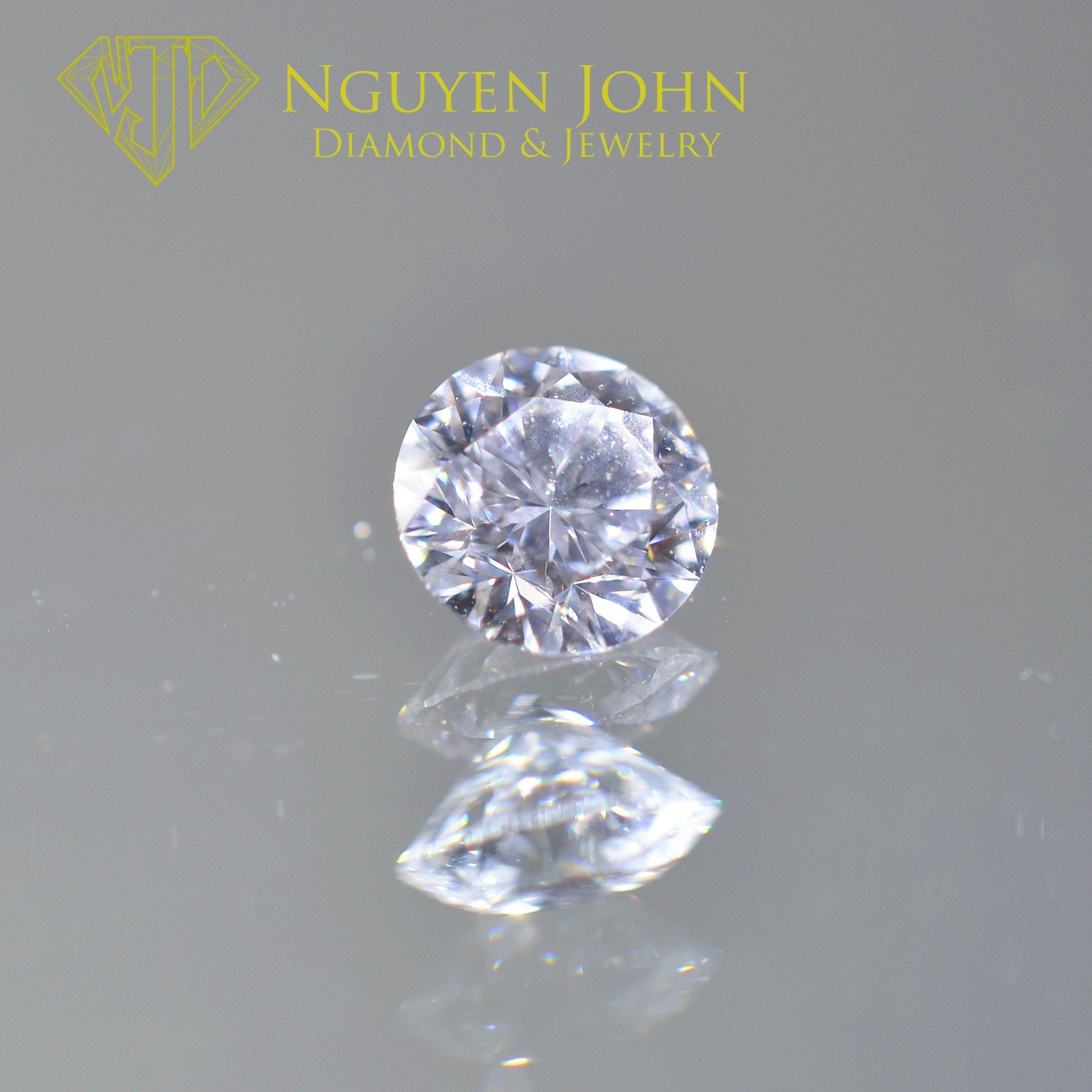  GIA DIAMOND 4.5MM ( D/VS1 ) 0496 ( KIM CƯƠNG THIÊN NHIÊN GIA 4.5LI  D/VS1 0496) 