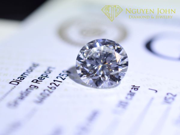  GIA DIAMOND 7.0MM (J/VS2) 1259 (KIM CƯƠNG THIÊN NHIÊN GIA 7.0LI J/VS2 1259) 