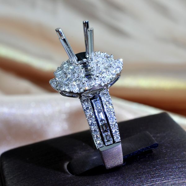  FEMALE DIAMOND RING HVCN2 7.4 MM  (NHẪN NỮ KIM CƯƠNG HVCN2 Ổ CHỦ 7.4LI) 