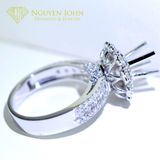  CIRCLE FEMALE DIAMOND RING 3375 6.3MM (NHẪN NỮ KIM CƯƠNG TRÒN 3375 Ổ CHỦ 6.3LI) 