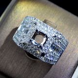  MALE DIAMOND RING 750 6.3MM (NHẪN NAM KIM CƯƠNG 750 Ổ CHỦ 6.3LI) 