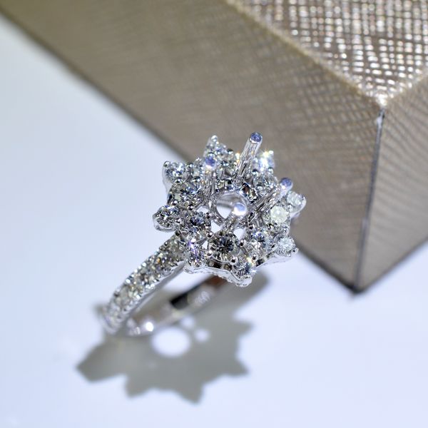  FEMALE DIAMOND RING 3609 6.0MM (NHẪN NỮ KIM CƯƠNG 3609 Ổ CHỦ 6.0LI) 