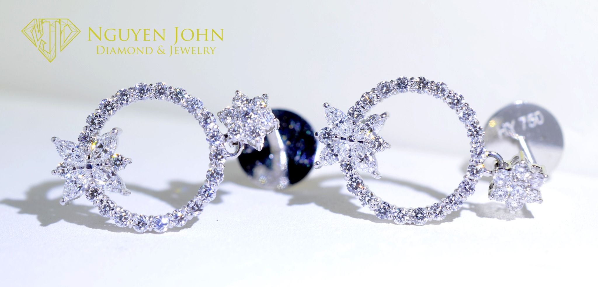  MARQUISE DIAMOND EARRINGS (BÔNG TAI KIM CƯƠNG MARQUISE) 