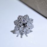  APRICOT BLOSSOM DIAMOND EARRINGS 4.5MM (BÔNG TAI KIM CƯƠNG HOA MAI 4.5LI) 