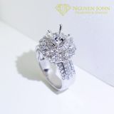  CIRCLE FEMALE DIAMOND RING 829 6.8MM (NHẪN NỮ TRÒN 829 Ổ CHỦ 6.8LI) 