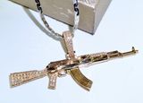  AK-47 DIAMOND PENDANT 750 ( MẶT DÂY KIM CƯƠNG AK-47 ) 