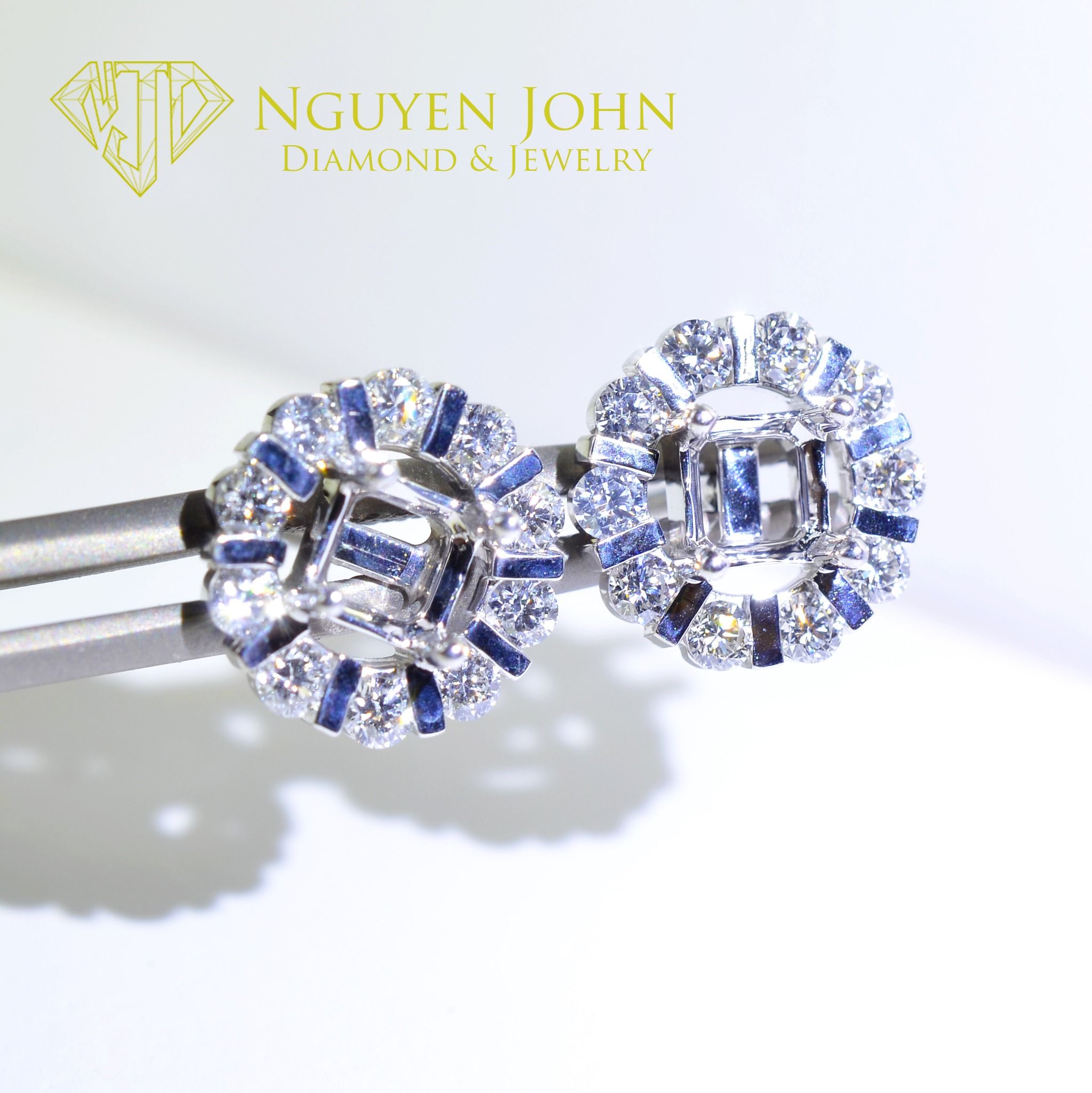  DV DIAMOND EARRINGS 2020 5.0MM (BÔNG TAI KIM CƯƠNG DV 2020 Ổ CHỦ 5.0LI) 