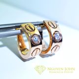  CARTIER DIAMOND EARRINGS 430 (BÔNG TAI KHOEN CARTIER 430) 