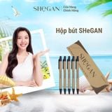  Hộp 5 bút bi giấy tái chế thân thiện môi trường SHeGAN 