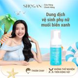  (CHE TÊN) DUNG DỊCH VỆ SINH MUỐI BIỂN XANH SHEGANBLUE SEA SALT INTIMATE CLEANSING FOAM (100ml) 