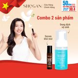  Combo Dung dịch vệ sinh muối biển xanh & Serum khử mùi ngừa thâm nách và chân 