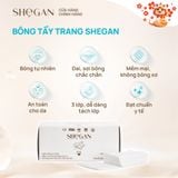  Combo Nước tẩy trang muối biển xanh & Bông tẩy trang cao cấp SHeGAN 